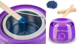 Electric Hair Removal Waxing Warmer Pot Set