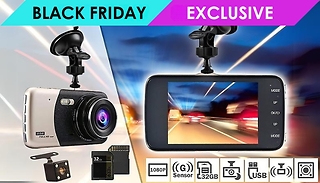 Falcon-Cam HD Front & Rear Dashcam With Collision G-Sensor - Optional ...