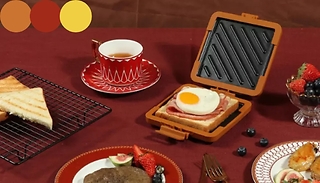 Microwave Toastie Sandwich Maker & Grill - 3 Colours