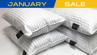 2 or 4-Pack of Hotel Striped Pillows