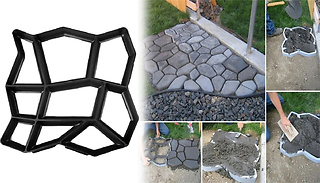 Reusable Concrete Path & Driveway Moulds - 4 Designs