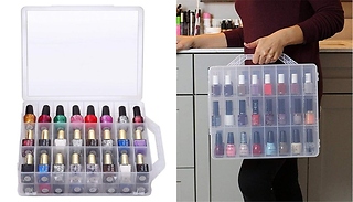 48-Grid Nail Polish Organizer Box