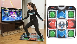 Retro Dance Mat - 9 Games and over 100 Songs!