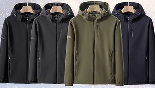 Water-Resistant Fleece Jacket - 4 Colours, 6 Sizes 