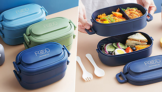 Microwave-Safe Leakproof Bento Lunch Box - 3 Colours