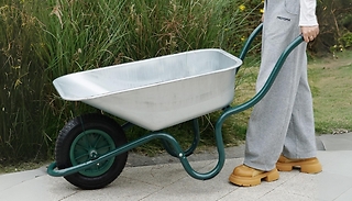 Steel Outdoor Wheel Barrow