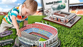 DIY World Football Stadium 3D Puzzle - 11 Stadiums