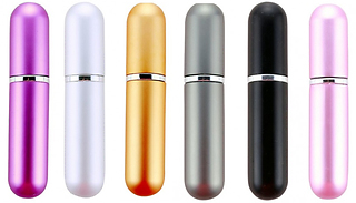 Refillable Mini Spray Top Perfume Bottle - 6 Colours