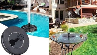Solar Powered Floating Fountains! - 1 or 2-Pack , 2 Styles