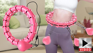 Smart Weighted Adjustable Fitness Hoop - 4 Sizes!