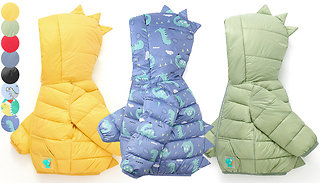 Kid's Dinosaur Puffer Jacket - 7 Design & 5 Sizes