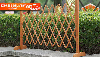 Expanding Free-Standing Wooden Garden Trellis