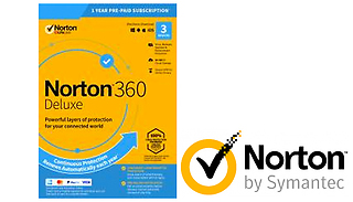 NORTON 360 Deluxe 2023 - 1 Year Subscription For 3 Devices