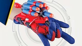 Spider Cosplay Foam Bullet Launcher Gloves