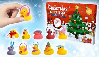 Christmas Rubber Ducks Countdown Advent Calendar - 3 Designs