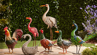 Metal Bird Garden Ornament - 7 Designs