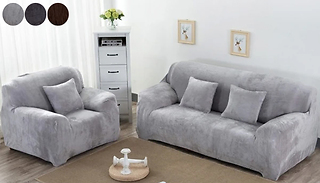 1, 2 or 3-Seater Super-Soft Washable Sofa Protector - 3 Colours
