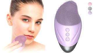 Electric Silicone Facial Cleansing Brush - 3 Colours