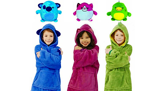 Cuddly Pet Snuggle Hoodie - Zips Into a Soft Toy!