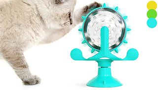 Interactive Spinning Treat Dispenser Pet Toy - 3 Colours