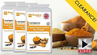 4, 8 or 12-Month Supply of Turmeric & Black Pepper Capsules - 120, 240 ...