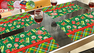 Christmas Dining Table Placemats - 5 Styles