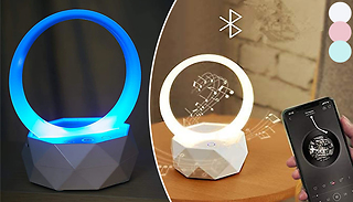 Ring Night Light with Bluetooth 5.0 Speakers - 3 Colours
