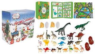 Christmas Advent Dinosaurs Calendar - 2 Styles