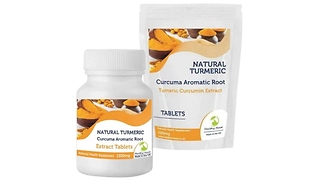Turmeric Curcuma Aromatic Root Extract Tablet - 5 Pack Size Options!