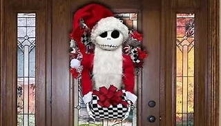 The Nightmare Before Christmas Inspired Christmas Wreath