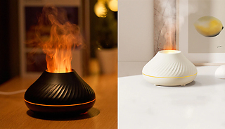 Volcano Essential Oil Aroma Diffuser Lamp - 2 Colours