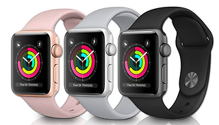 Apple Watch Series 3 GPS Enabled - 3 Colours