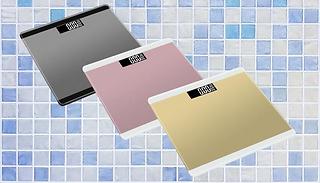 Aquarius 3-in-1 Bathroom Weighing Scale - 3 Colours