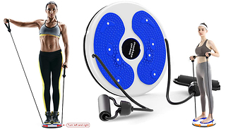 Fitness Exercise Waist & Arm Trainer Disc - 4 Colours