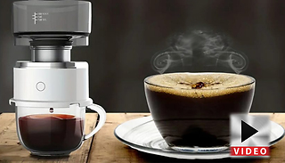 Mini Portable Stainless Steel Coffee Machine