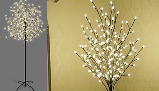 5ft 200 LED Berry Blossom Tree With Stand