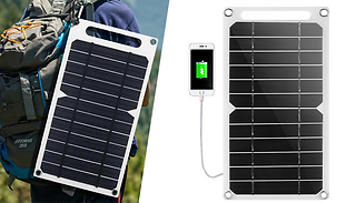 Portable Solar Panel Phone 5V Charging Board