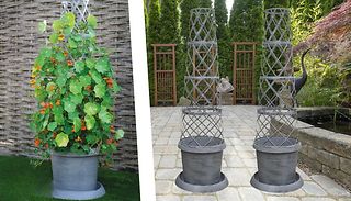 1 or 2 Patio Tower Pots