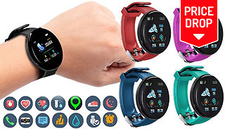 15-in-1 Fitness Tracking Smart Watch - 5 Colours