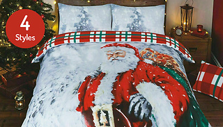 Christmas 3D Christmas Duvet Set - 4 Options & 4 Sizes