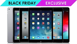 Apple iPad 2, 4, 5, Air or Air 2 Wi-Fi in Black - 16GB or 32GB