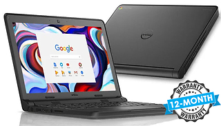 Dell P22T Chromebook - 16GB SSD & 12 Month Warranty