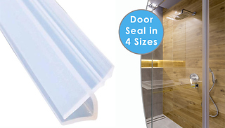 3-Pack of 1-Metre Shower Screen Door Seals - 4 Widths