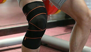 Silicone Knee-Compression Support Sleeve
