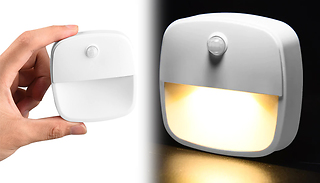 LED Motion Sensor Night Light - 1 or 3