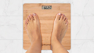 Bamboo Digital Bathroom Scale