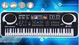 Kids Electric Piano with Microphone