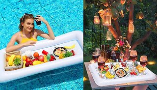 Inflatable Floating Drink Cooler Ice Tray - 2 Sizes