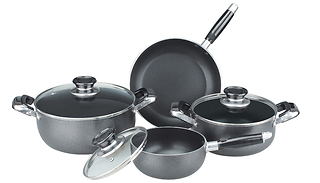 7-Piece Non-Stick Pots & Pans Set