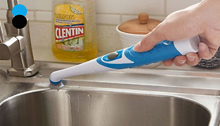 Sonic Scrubber Cleaning Brush With 4 Brush Heads